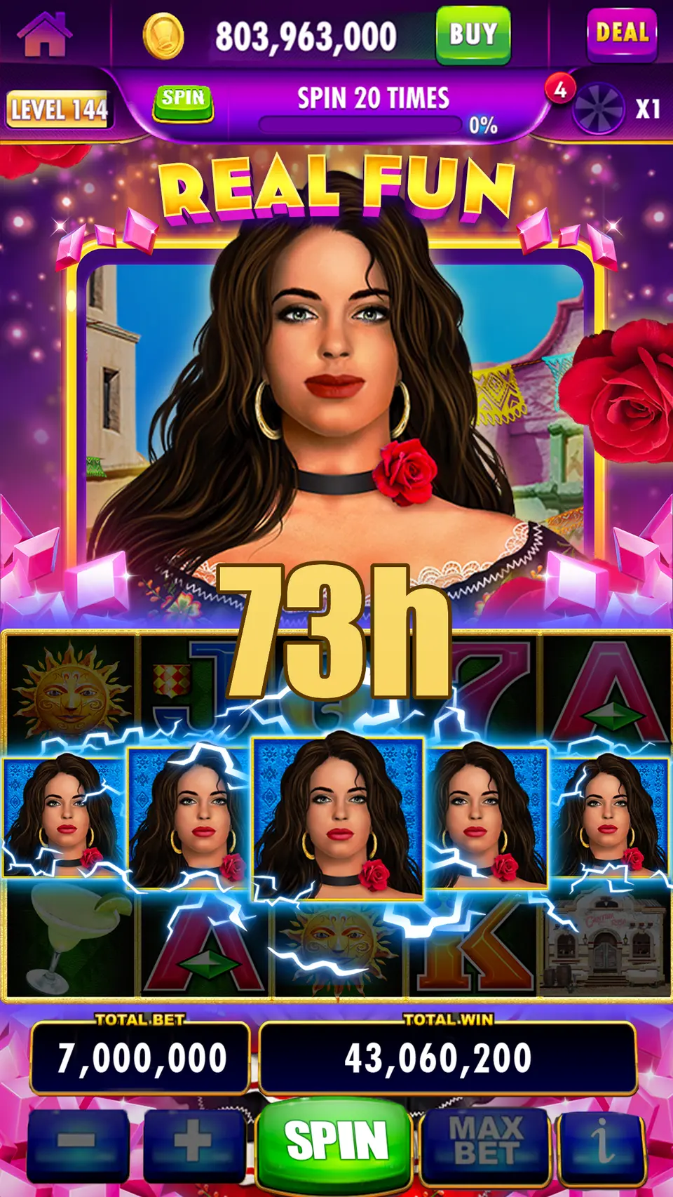 73h Capturas de tela Oficial APK
